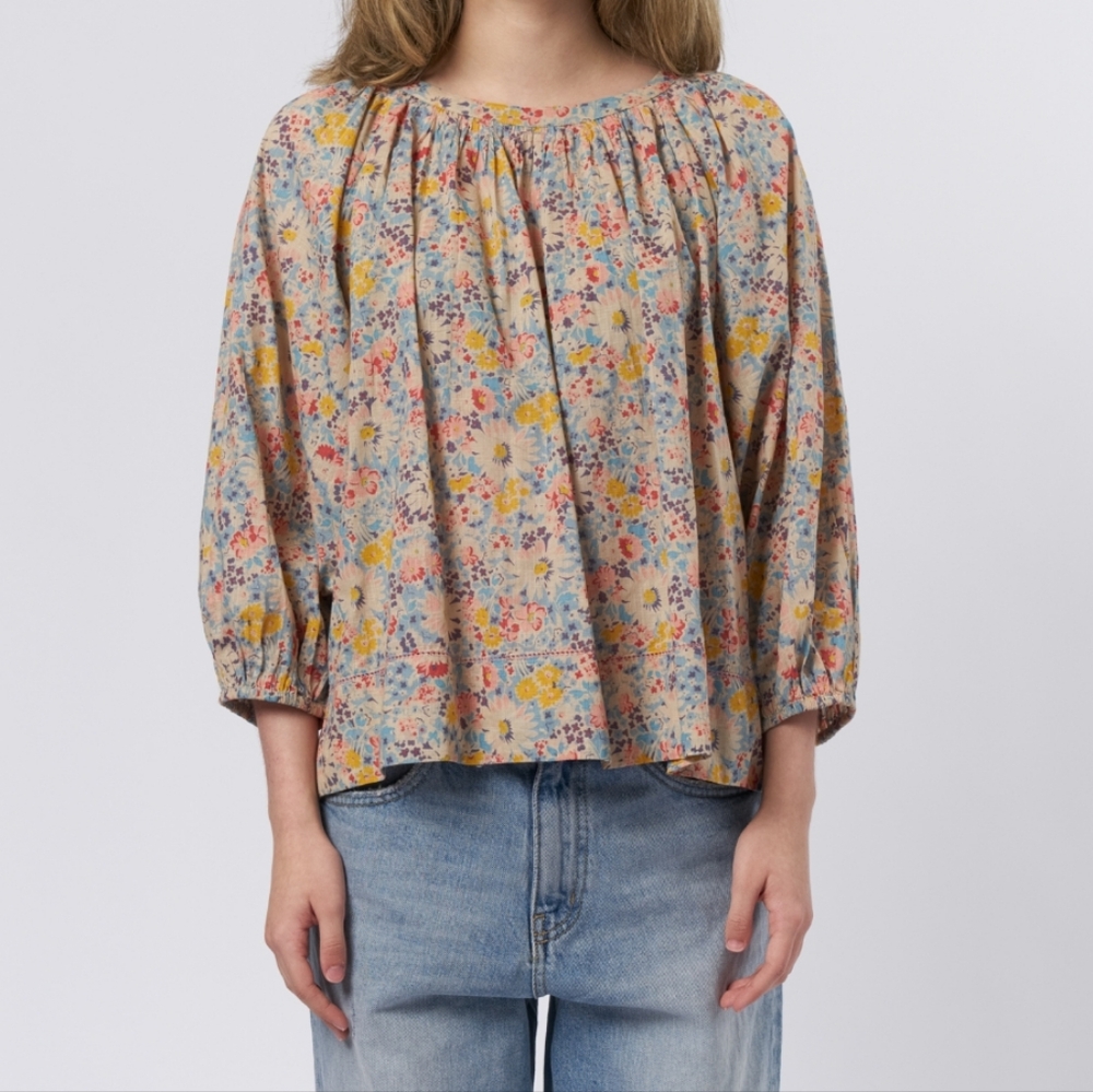 The Great Patio Blouse Top Spring Bloom Floral Size 2 US Medium